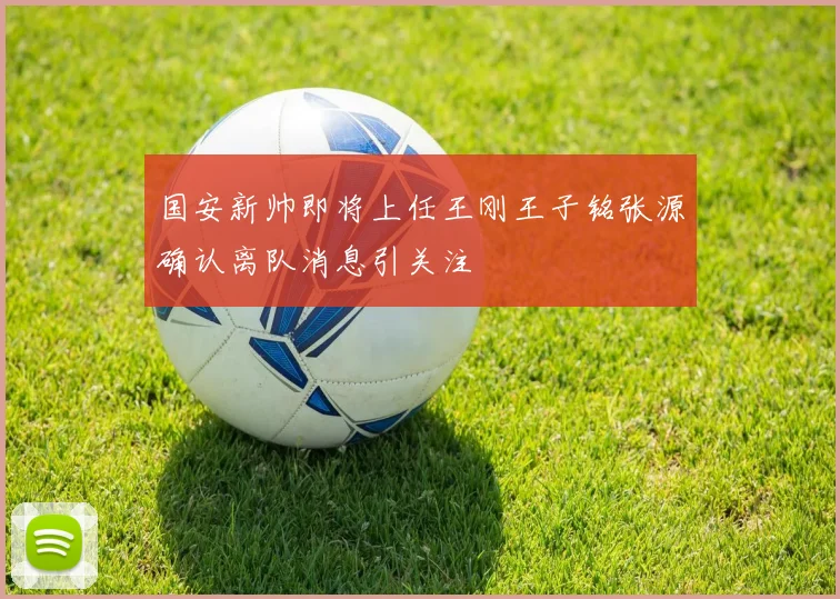 国安新帅即将上任王刚王子铭张源确认离队消息引关注