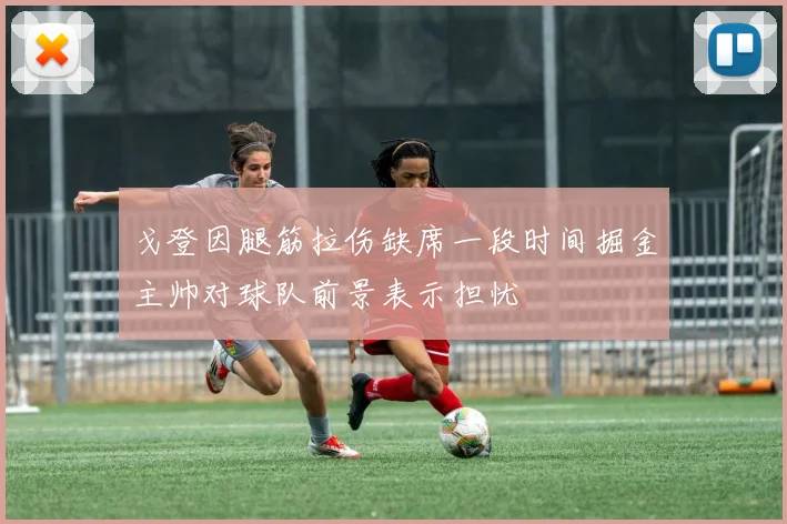 戈登因腿筋拉伤缺席一段时间掘金主帅对球队前景表示担忧